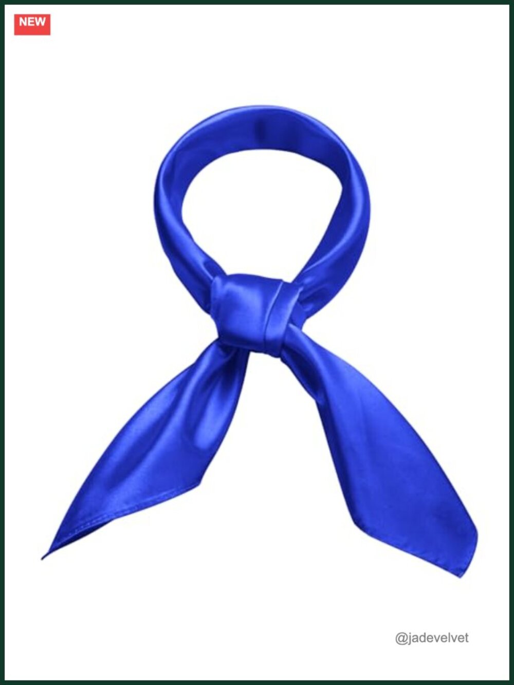 Women Satin Square Scarf 23.6" Silk Like Bandana Head Neck Wrap